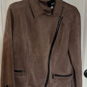 Kut from the Kloth Women's Tan Leather Jacket